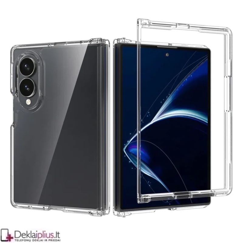 Plastikinis ploniausias dėklas - permatomas (Samsung Galaxy Z Fold 8) Plastikinis ploniausias dėklas - permatomas (Samsung Galaxy Z Fold 8)